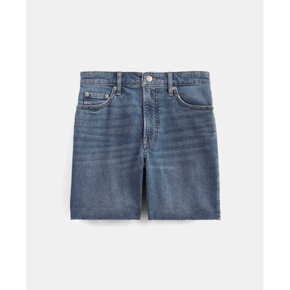 Everlane Women's Cheeky Jean Short in Vintage Blue, Size 28, Cotton